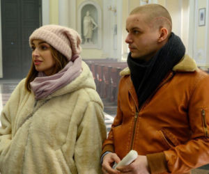 Barwy szczęścia odc. 2274. Klara (Olga Jankowska), Hubert (Marek Molak)