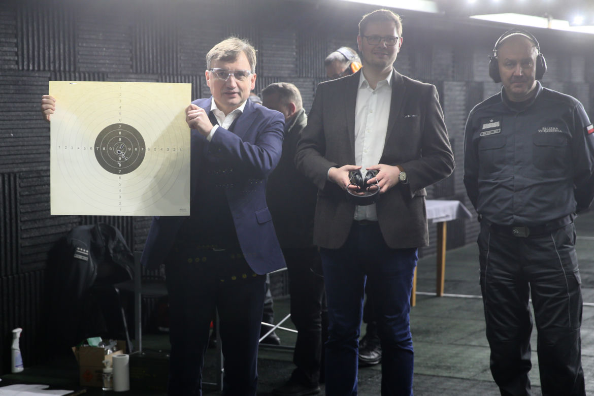 Zbigniew Ziobro, strzelnica