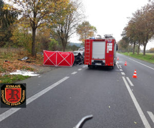 Tragiczna czołówka na drodze krajowej nr 6