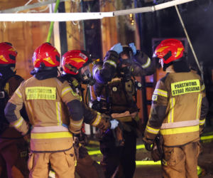 Pożar lokalu na Krupówkach