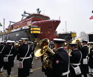 ORP Henryk Zygalski zwodowany w Gdańsku. Nowy okręt wzmocni polską Marynarkę Wojenną