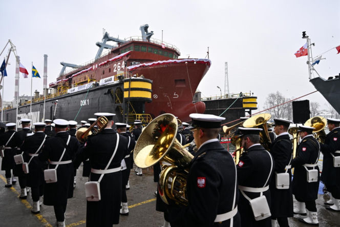 ORP Henryk Zygalski zwodowany w Gdańsku. Nowy okręt wzmocni polską Marynarkę Wojenną