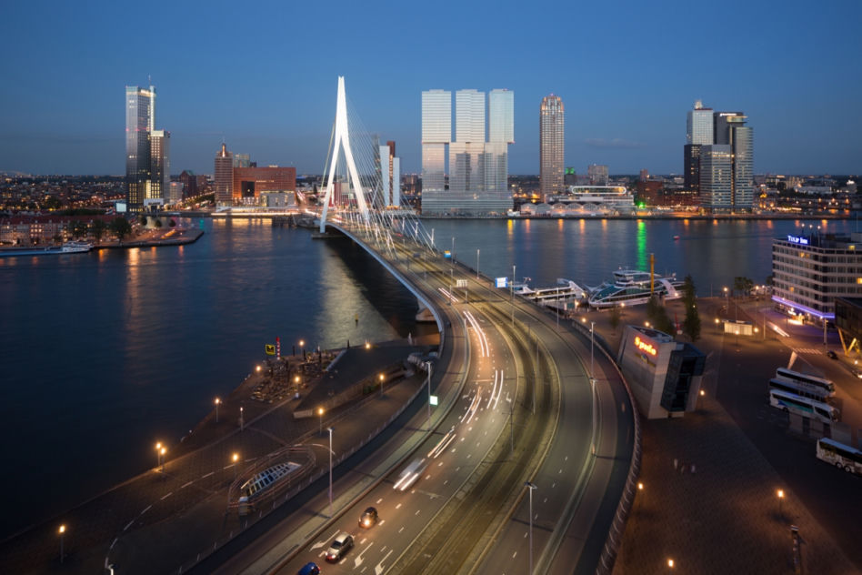 Wieżowiec De Rotterdam, Rem Koolhaas, OMA