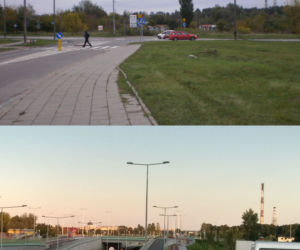 Trasa Niepodległości KIEDYŚ i TERAZ. Porównanie!