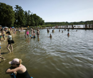Plaża w Osiecznej lato