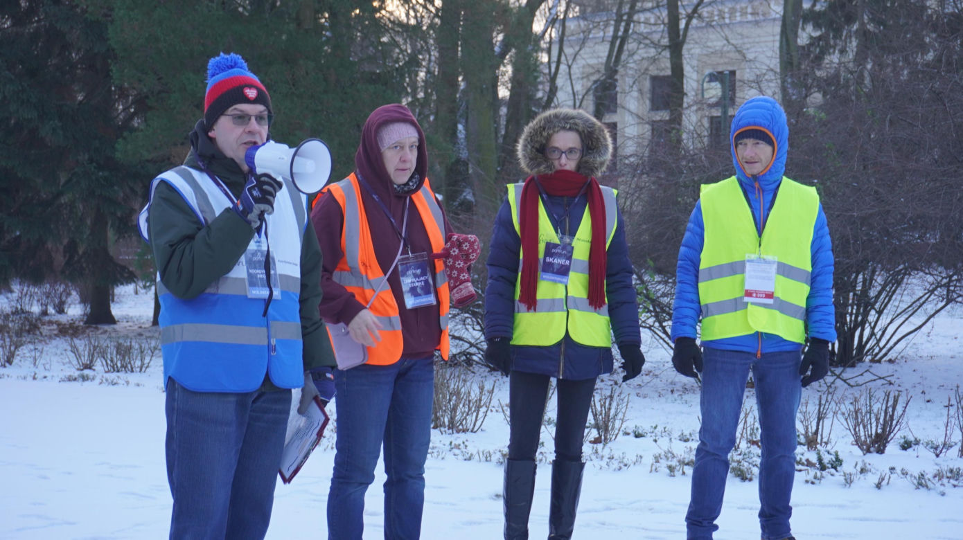 Parkrun w stolicy woj. lubelskiego. Pierwsza sobota 2025 roku na sportowo w Ogrodzie Saskim w Lublinie. Zdjęcia