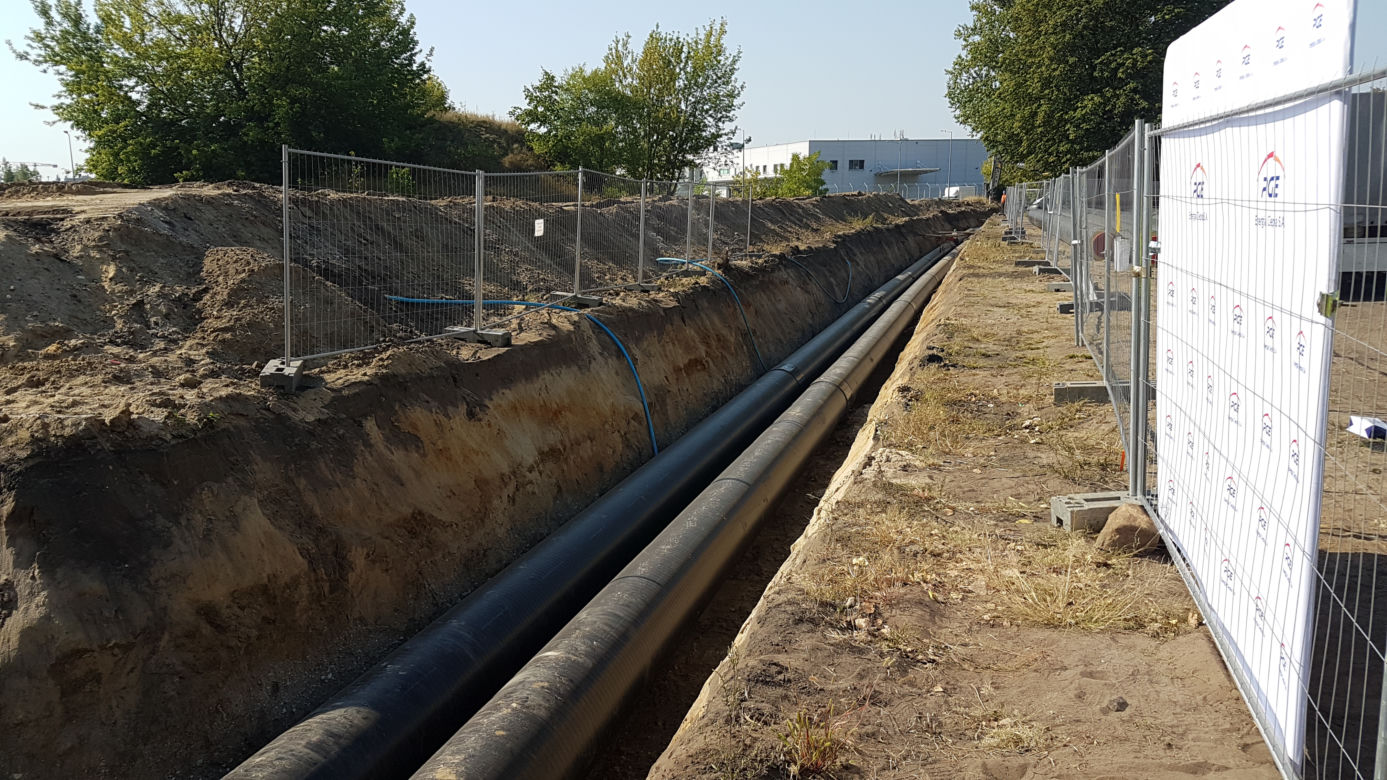 PGE Toruń zakończyła budowę nowej magistrali. Ciepło płynie do 70 tysięcy torunian!
