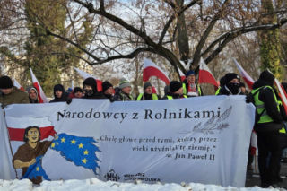 Protest rolników w Warszawie (9.01.2026)