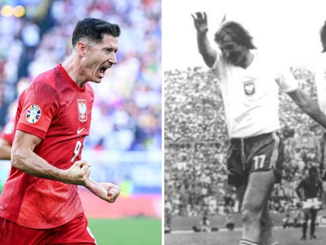Robert Lewandowski jak Andrzej Szarmach