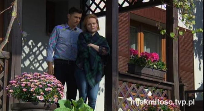 M jak miłość po wakacjach 2016. Marek Mostowiak (Kacper Kuszewski), Ewa (Dominika Kluźniak)