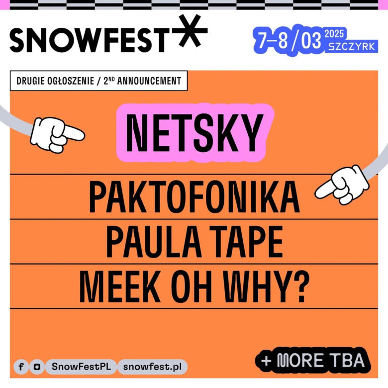 SnowFest Festival 2025 - line-up