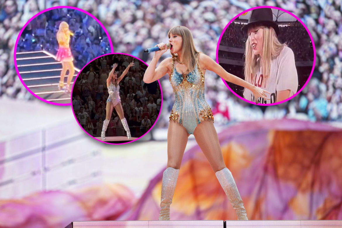 Taylor Swift zabłysnęła na koncercie w Warszawie. Przebierała się 9 razy, od cekinów można było dostać oczopląsu!