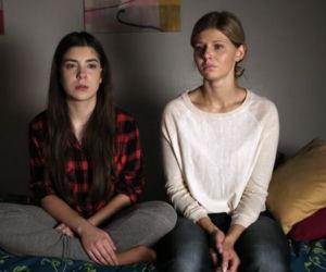 Barwy szczęścia odc. 1430. Iwona (Izabela Zwierzyńska), Agata (Natalia Zambrzycka)