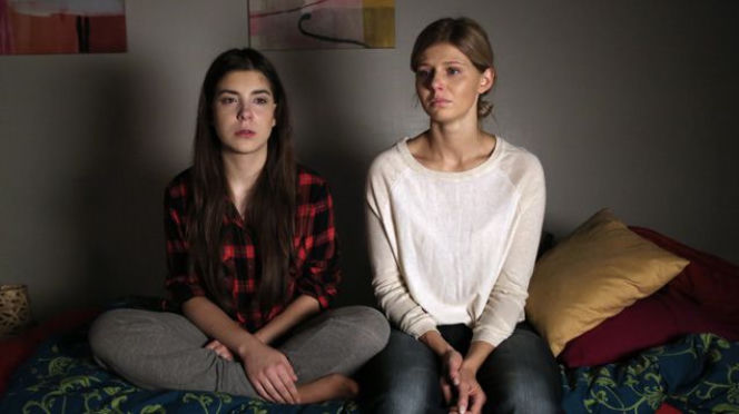 Barwy szczęścia odc. 1430. Iwona (Izabela Zwierzyńska), Agata (Natalia Zambrzycka)