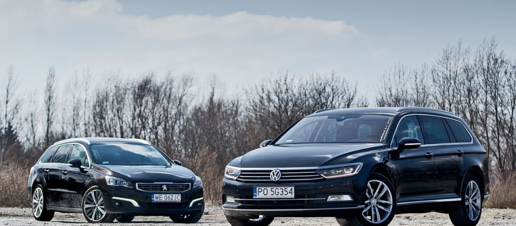 Peugeot 508 SW 2.0 HDI vs. Volkswagen Passat Variant 2.0 TDI