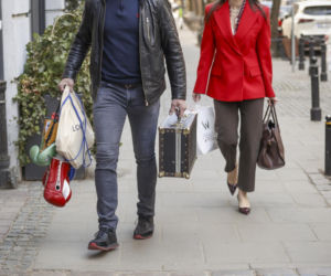 Krzyszof Diablo Włodarczyk z żoną