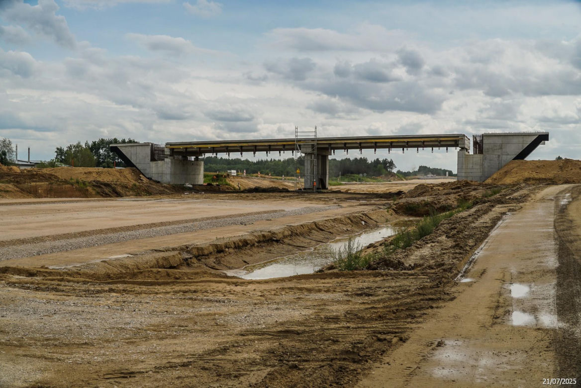 Budowa S-19 Malewice - Chlebczyn i nowego mostu na Bugu