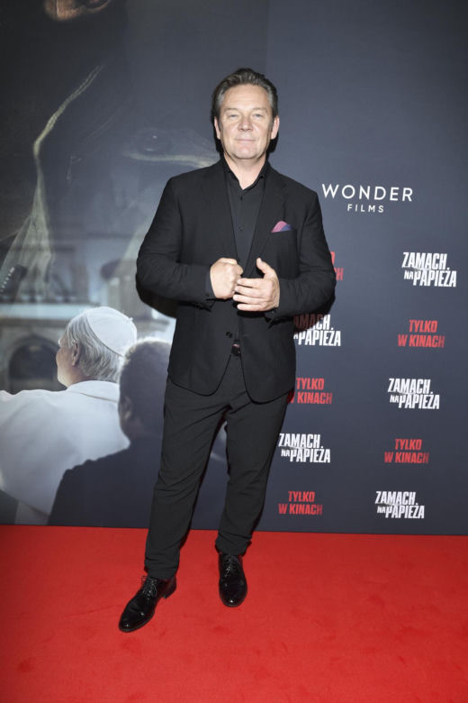 Gwiazdy na premierze filmu "Zamach na papieża" Władysława Pasikowskiego