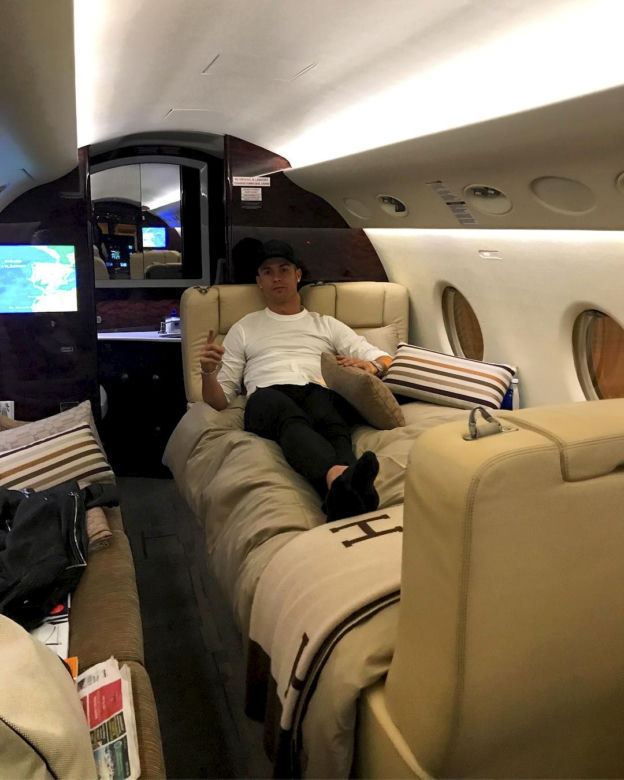 Cristiano Ronaldo sprzedaje swój odrzutowiec