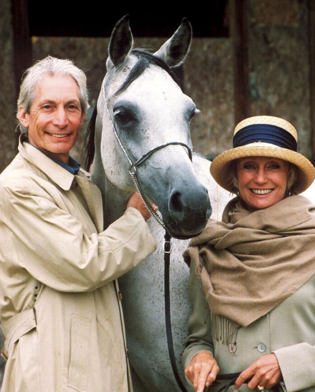 Charlie Watts, perkusista The Rolling Stones i Shirley Ann Shepherd (83 l.) byli małżeństwem przez 57 lat