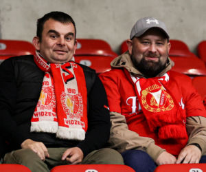 Widzew Łódź - Wisła Kraków; Zdjęcia kibiców i zawodników z meczu 11. kolejki PKO BP Ekstraklasy 2026/27