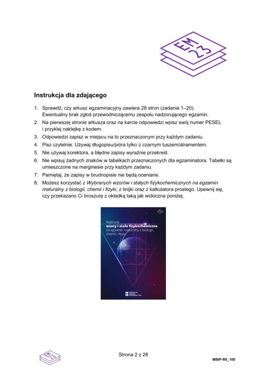 Matura próbna 2025: biologia rozszerzona. Odpowiedzi + arkusze CKE (10.12.24)