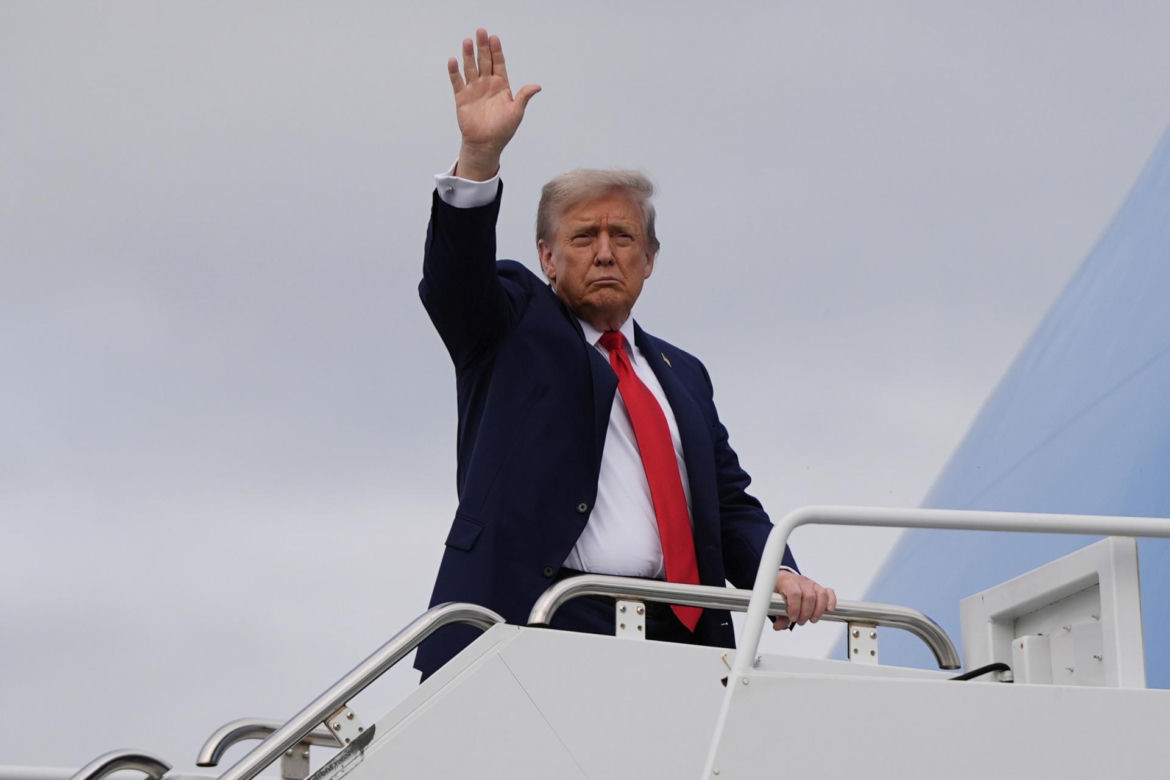Wojciech Fibak i Donald Trump