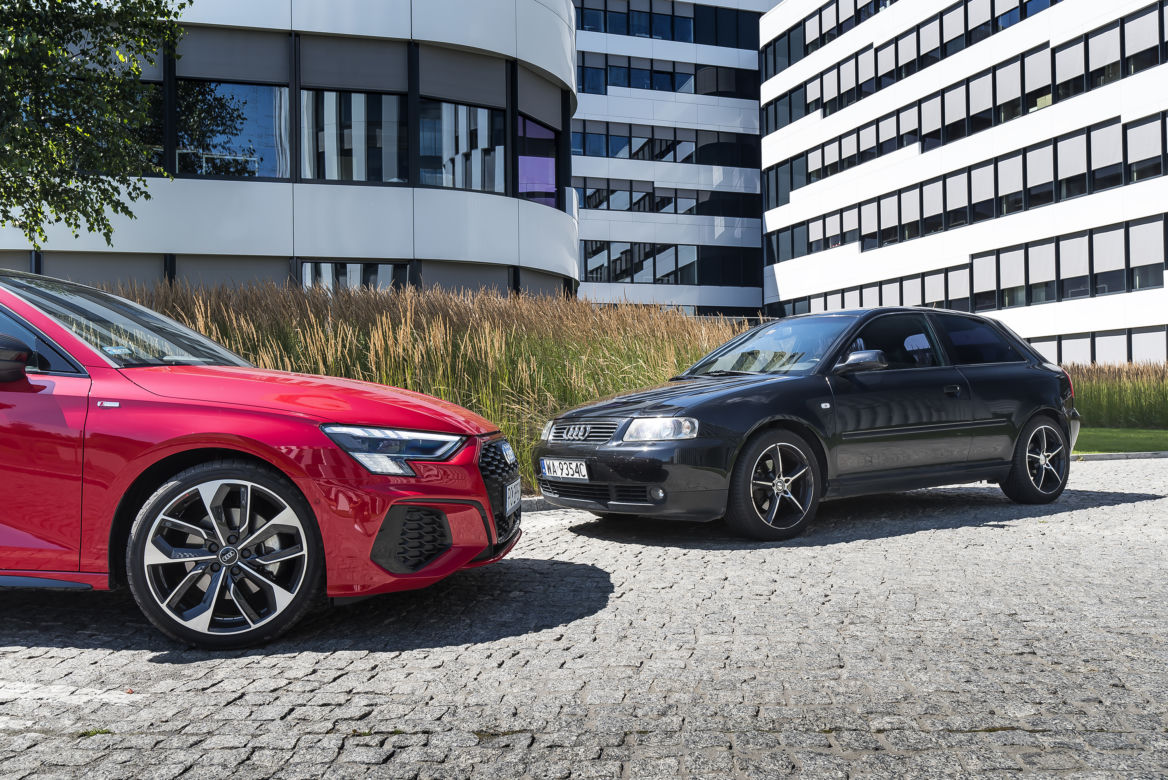 Audi A3 Sportback 8Y 35 TFSI S-Tronic S-line & Audi A3 8L 1.8 Turbo 20V 5MT