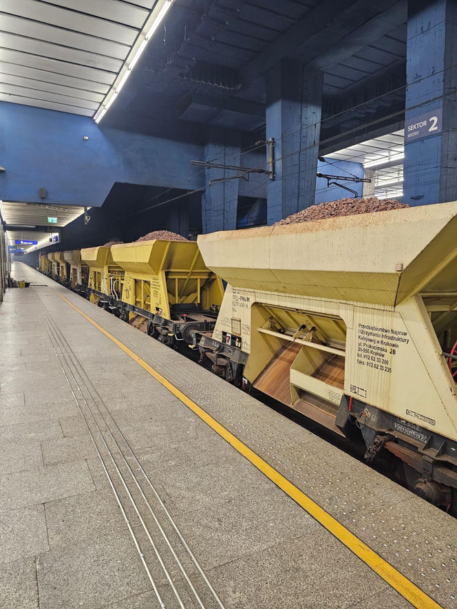 Remont na Warszawie Centralnej