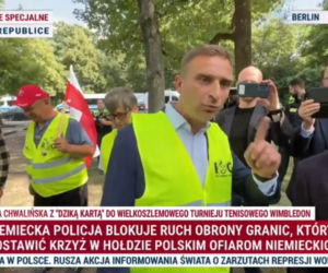 Zatrzymany Bąkiewicz - Berlin