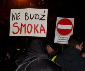 DEMONSTRACJA STOP UPARTYJNIANIU WAWELU