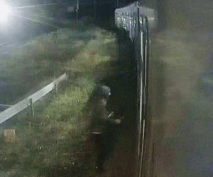 Niszczył farbą pociągi w powiecie rawickim. Przyjeżdżał specjalnie z Wrocławia