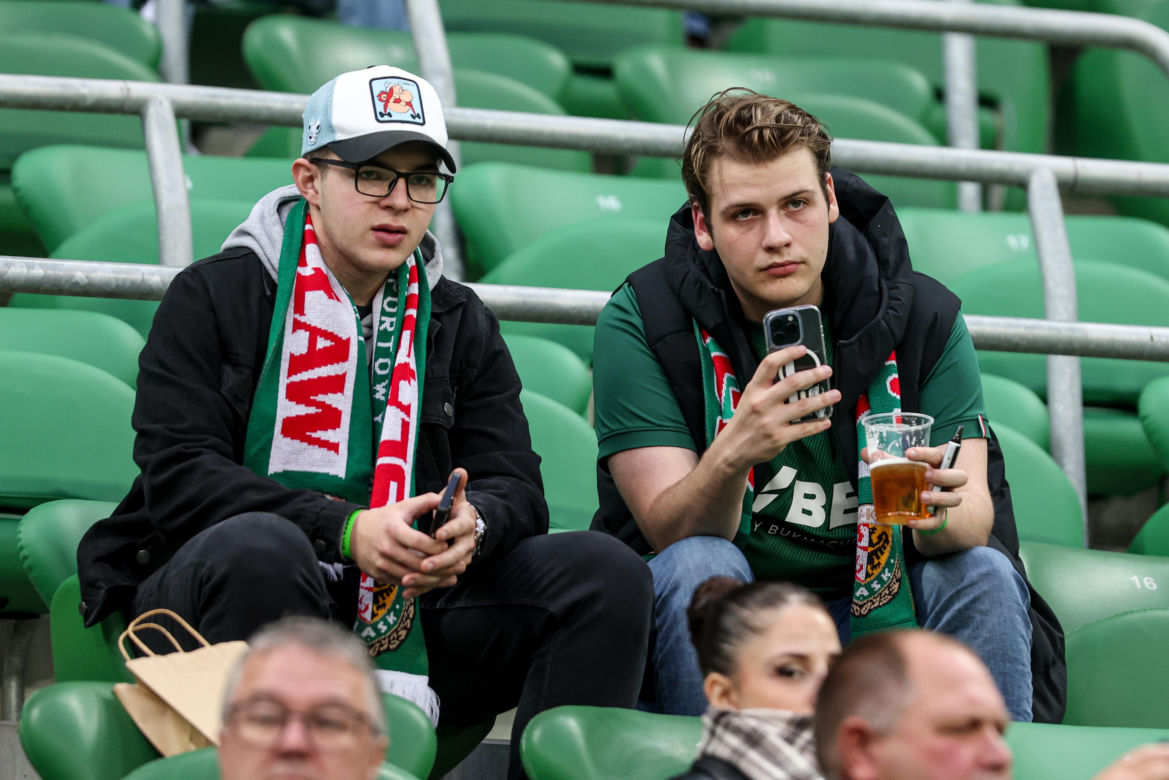 Śląsk Wrocław - Lech Poznań: Zdjęcia kibiców i zawodników z meczu 10. kolejki sezonu 2026/27 PKO BP Ekstraklasy