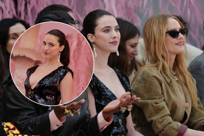 31-letnia córka Andie MacDowell z dekoltem aż do pasa! Na pokazie Chanel zaroiło się od gwiazd