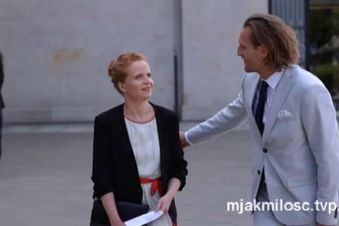 M jak miłość po wakacjach 2016. Krzysztof Szefler (Karol Pocheć), Ewa (Dominika Kluźniak)