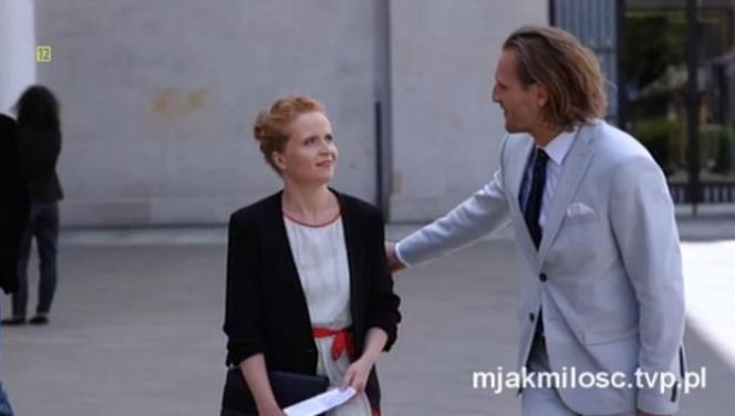 M jak miłość po wakacjach 2016. Krzysztof Szefler (Karol Pocheć), Ewa (Dominika Kluźniak)