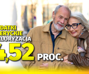 Dodatki emeryckie waloryzacja 4,52%