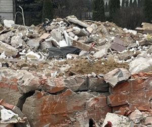 Odbudowa domu w Wyrykach Woli pod Włodawą