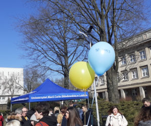 Lublin: Studenci zaśpiewali hymn Ukrainy  