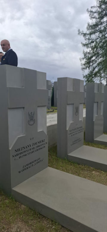 Tu zostaną pochowani żołnierze NSZ