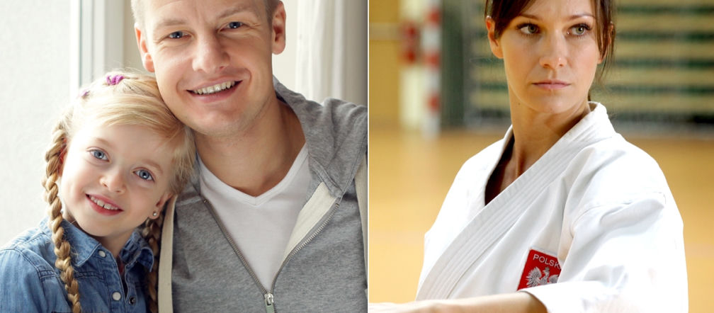 M jak miłość. Paweł (Rafał Mroczek), Basia (Gabriela Raczyńska), Lidka (Maja Ostrowska)