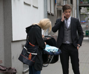 PRAWO AGATY 6 sezon odc. 1 Justyna (Karolina Kominek), Bartek (Michał Mikołajczak)