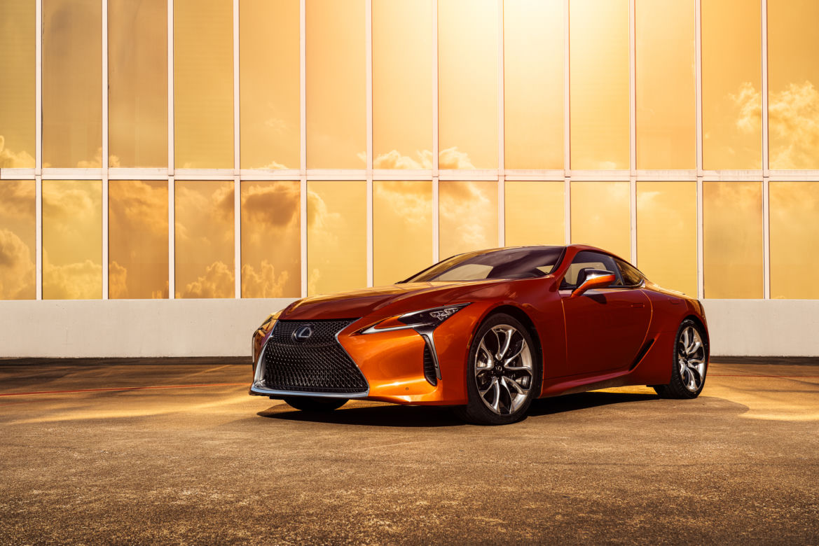 Lexus LC w kolorze Blazing Carnelian