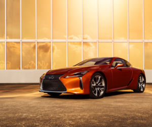 Lexus LC w kolorze Blazing Carnelian