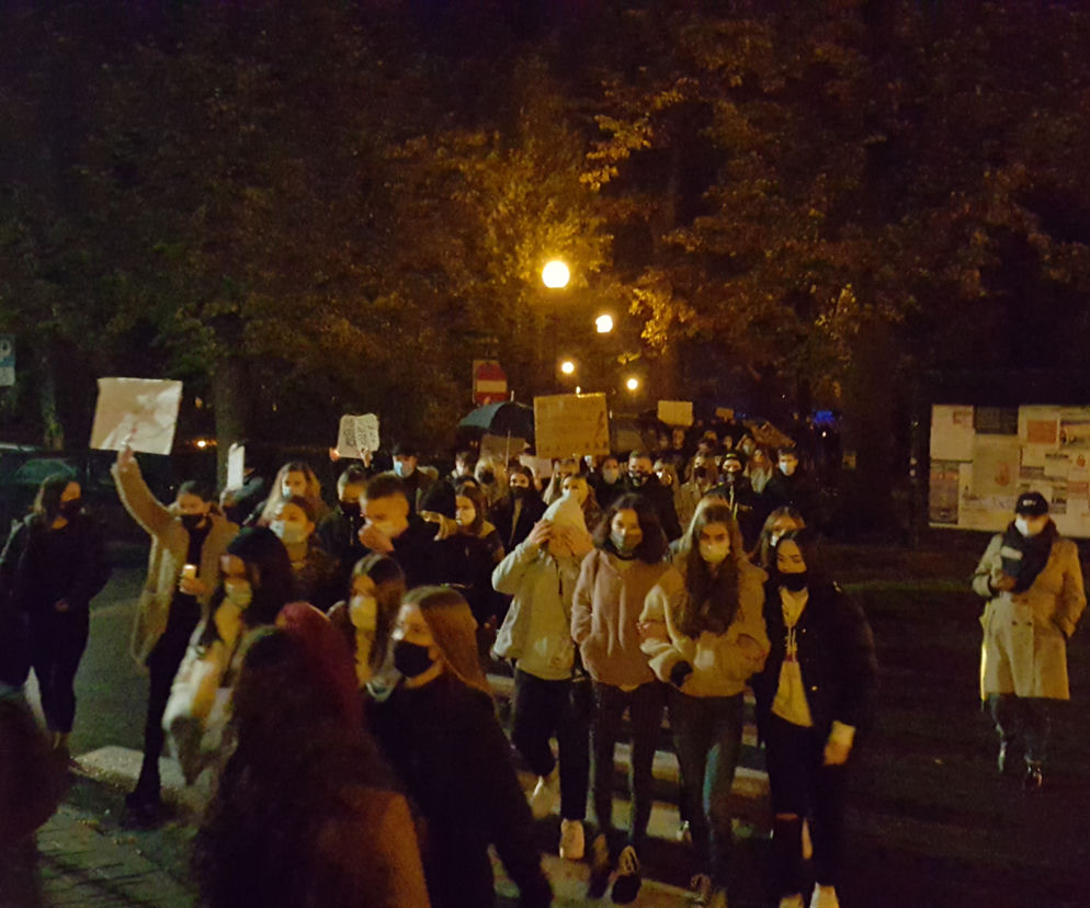 Protest mieszkańców Nowego Sącza