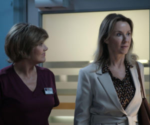 Na dobre i na złe odc. 975. Anita (Katarzyna Ankudowicz), Lucyna Sikorka (Anna Samusionek)