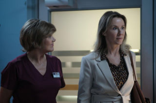 Na dobre i na złe odc. 975. Anita (Katarzyna Ankudowicz), Lucyna Sikorka (Anna Samusionek)