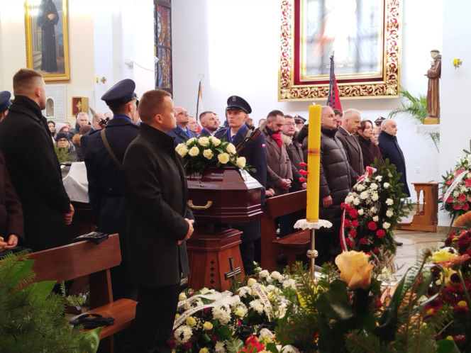 Pogrzeb śp. Janusza Cabaja, radnego miasta Siedlce, 21.02,2026
