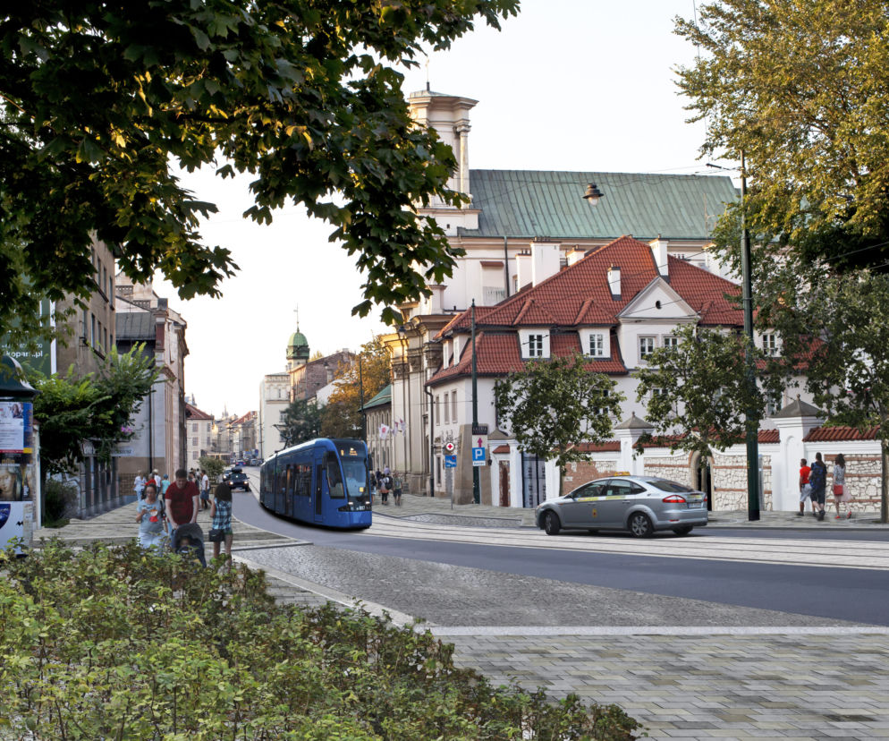 Kraków: Przebudowa torowiska na Krakowskiej coraz bliżej. Zobacz WIZUALIZACJE!
