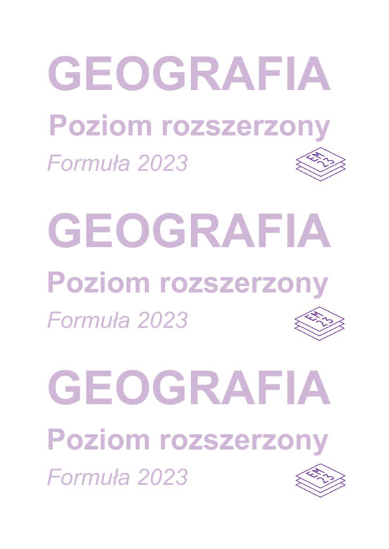 Tak wyglądał arkusz CKE matury z geografii na poziomie rozszerzonym (Formuła 2023)